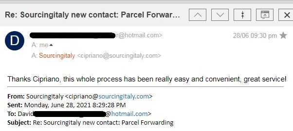 Parcel Forwarder Europe 357